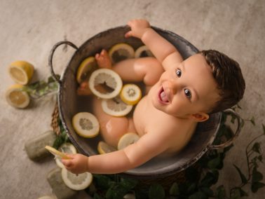 Smash Cake exclusivo en Alicante con decoración minimalista